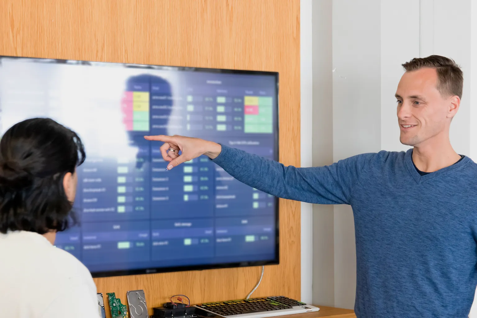 Managed hosting dashboard